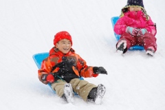 2月 雪遊び